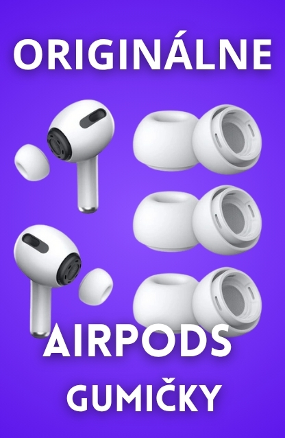 Originálne Apple gumičky