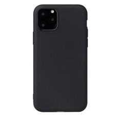 Matné gumenné puzdro iPhone 11 Pro čierne